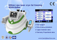 Cryolipolysis + lipo 레이저 (8개의 레이저 패드) + 공동현상 + rf 진공 체중 감소 기계