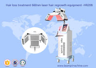 660nm 다이오드 머리 성장 기계 레이저 치료 기계 HR208 1 년 보장