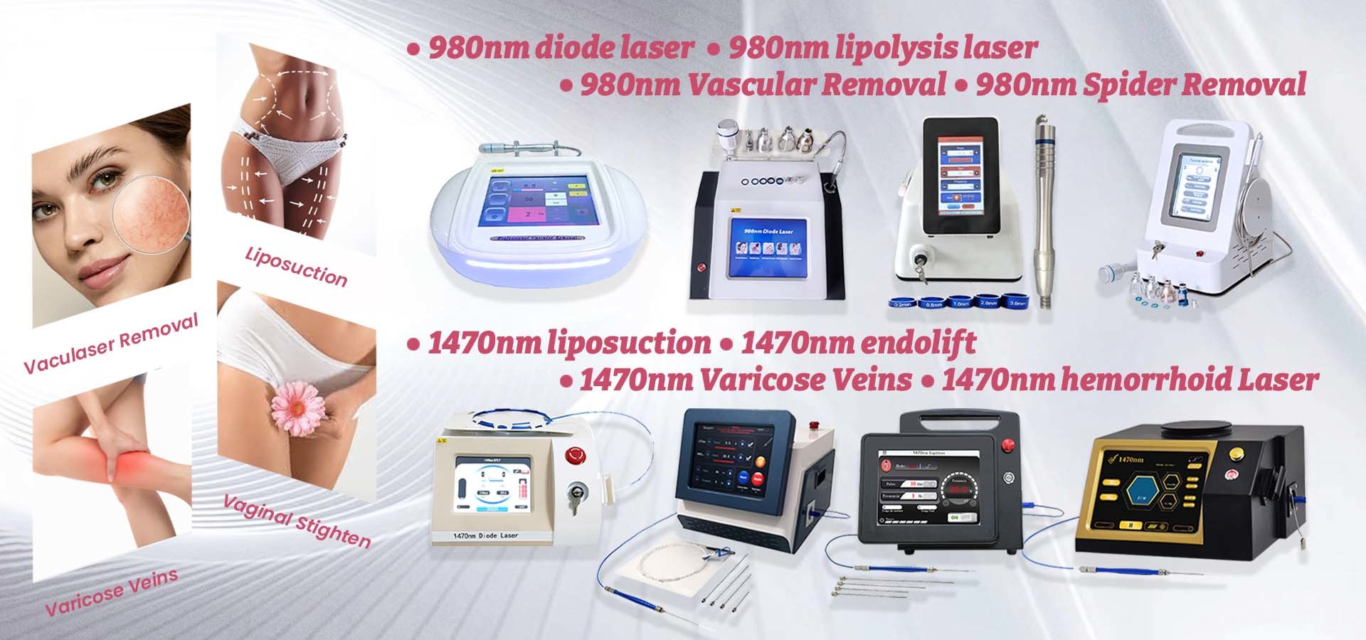 품질 레이저 IPL 기계 공장