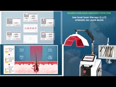 HR206 650nm 다이오드 레이저 저레벨 레이저 모발 성장 털 분석기 기계
