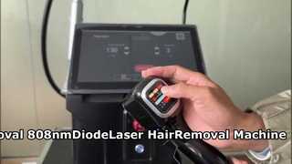 Pico 레이저 Nd Yag 탄소 껍질을 벗김 문신 제거 808nm 다이오드 레이저 머리 제거 기계
