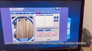 가정용을 위한 휴대용 피부 일방 투명경 3D 얼굴 테스터 피부 분석 기계