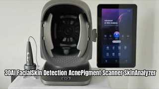 36 Milloins Pixel 8 Spectru 3D AI 얼굴 피부 감지 여드름 색소 스캐너 피부 분석기