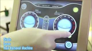 1200W 무통 장기 4 파장 다이오드 레이저 제모 기계