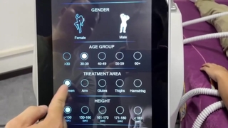 네오 RF 레이저 자기 자극기 근육 건설 신체 조각기 기계