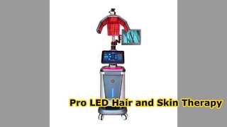 피부와 모발 성장을 위한 전문 LED 빨간불 치료