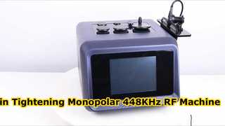2핸들 바디 슬리밍 얼굴 리프팅 투열 요법 딥 케어 448KHz Rf Tecartherapy 기계