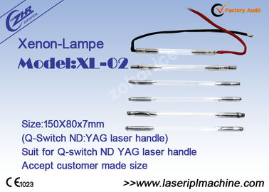 ISO9001 E 가벼운 IPL 예비 부품 젠론 플래시 램프 Q 스위치 ND YAG 레이저 핸들을 위한 슈트