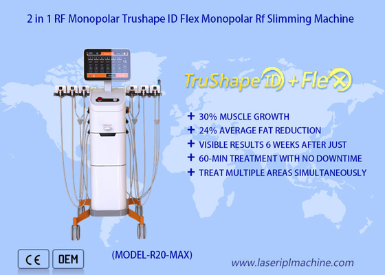 1개의 Trushape Id 코드에 대하여 Monopolar Rf 기계 2를 체중을 줄이는 Trusculpt 몸