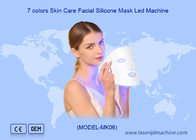 피부 재생 LED 빛 치료 마스크 항 노화 실리콘 마스크
