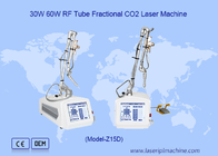 여드름 흉터 제거를 위한 3인1 RF 튜브 분자 Co2 레이저 장치 피부 관리 기계