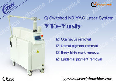 Q 스위칭 Nd Yag 1064nm 532nm 755nm 피코 두 번째 레이저 문신 제거 기계