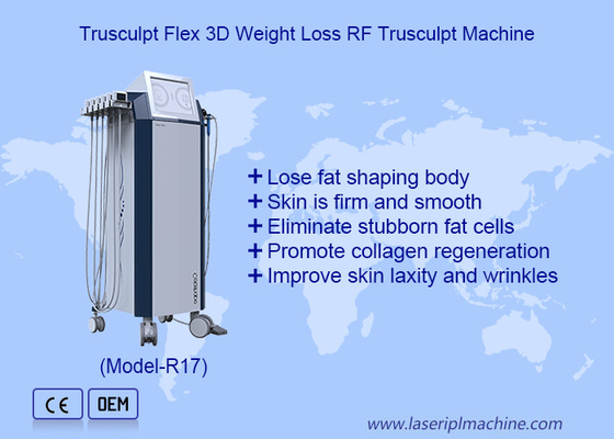 비침습 RF Trusculpt 얼굴 리프팅 지방 연소 몸 가늘게 만드는 기계