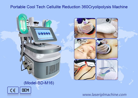 40K 캐비테이션과 RF 피부 강화 휴대용 360Cryo 지방 냉동 기계