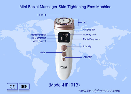 가정용 미니 페이스 리프팅 노화 방지 피부 강화 EMS HIFU 기계