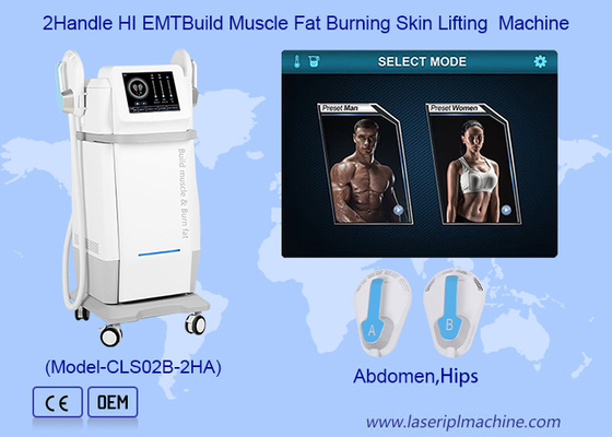 2 핸들 13테슬라 골반 바닥 운동 몸 조각 5000W Ems 기계