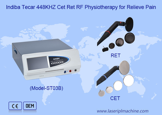 단극 RF 세트 얼굴 리프팅 리트 몸 외형 448kHz Tecar 기계