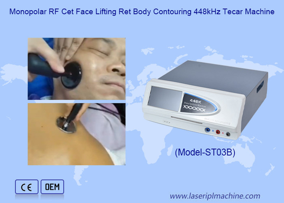 레트 세트 RF 물리 치료 448KHZ Tecar 신체 방사선 주파수 기계