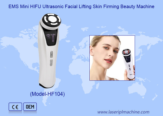 Mini Handheld Hifu Machine For Wrinkle Whitening Firming Skin Rejuvenation