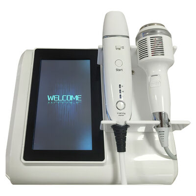 좋은 가격 안티 에이징 2 in 1 RF HIFU 아이스 해머 피부 타이트닝 스킨 케어 기기 온라인으로
