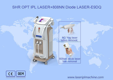 SHR OPT IPL 808nm Nd Yag 다이오드 레이저 탈모 미용 기계