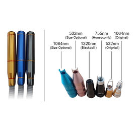 Nd Yag Shrink Pore 532nm 1032nm 문신 제거 손잡이 HY-9