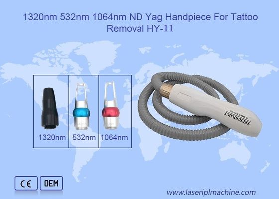 핸드헬드 문신 제거 1320nm 532nm 1064nm Nd Yag 레이저 손치