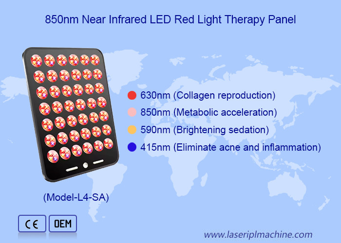 가정용 168pcs LED 피부 관리 여드름 제거 LED 빨간 빛 치료 장치