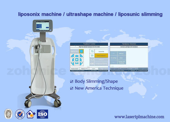 좋은 가격 체중 감소 장비 AC 100-240V, 50/60 Hz를 체중을 줄이는 HIFU ultrashape liposonix 온라인으로