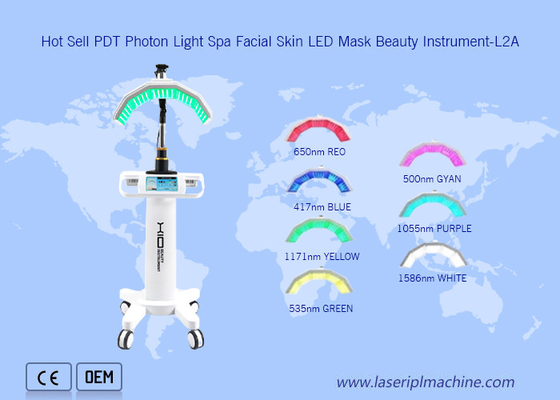 핫 판매 피부 재생 7 색상 Pdt LED 광 치료 기계 임상