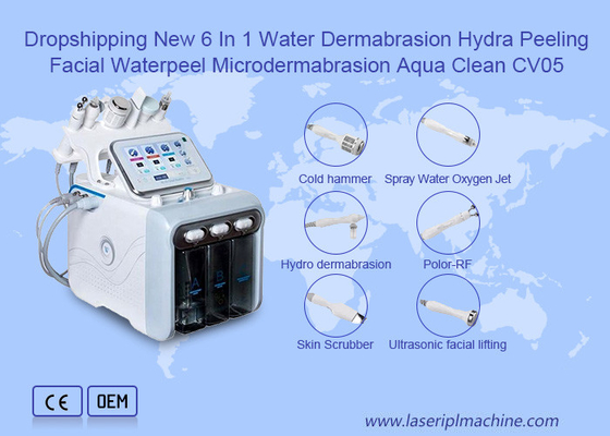 히드라 Microdermabrasion 소형 산소 얼굴 희게하는 기계