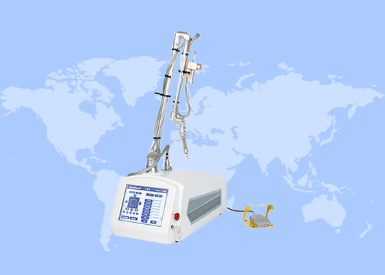 좋은 가격 휴대용 10600nm Co2 분자 레이저 기계 색소 제거 질을 강화 온라인으로