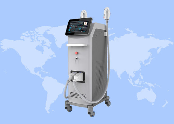 좋은 가격 듀얼 핸들 IPL DPL OPT 통증 없는 탈모 피부 재생 기계 온라인으로