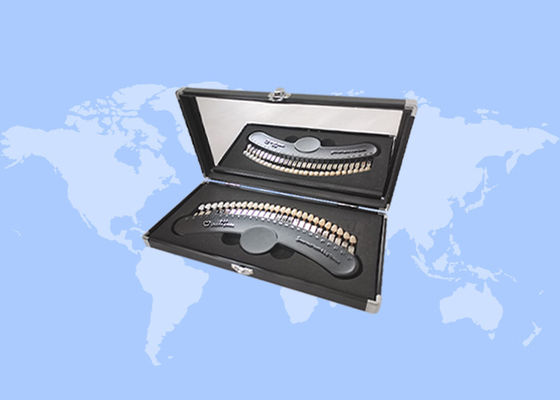 좋은 가격 3D 색조 가이드 27 색상 비교 치아 백색 색조 차트 보드 온라인으로