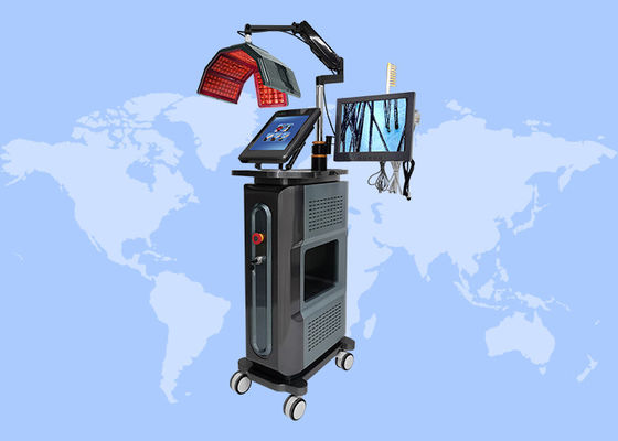 좋은 가격 다이오드 레이저 낮은 레벨 치료 머리카락 성장 탈모 치료 성장 650nm 빛 재성장 기계 온라인으로