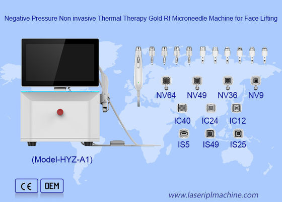좋은 가격 이중 주파수 고립 바늘 노화 방지 얼굴 리프팅 금 RF 마이크로네일 머신 온라인으로