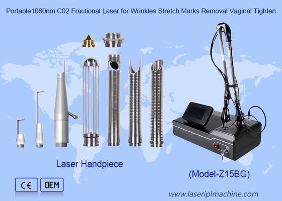 40W 유리 튜브 10600nm 분자 CO2 레이저 여드름 제거 흉터 제거 치료