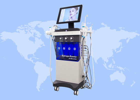 좋은 가격 14 in 1 초음파 스크러버 RF 바이오 페이셜 클렌징 하이드로더마브레이션 기기 온라인으로