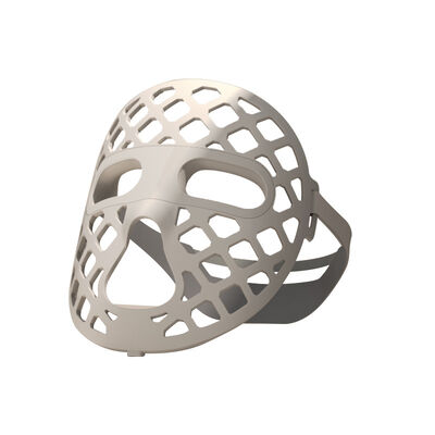 홀로우 아웃 디자인 부드러운 실리콘 블루 레드 노란색 라이트 테라피 LED 마스크