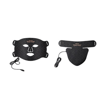 좋은 가격 얼굴 전체 주름 제거 피부 관리를 위해 적외선 실리콘 마스크와 함께 4 가지 색상 LED 라이트 온라인으로