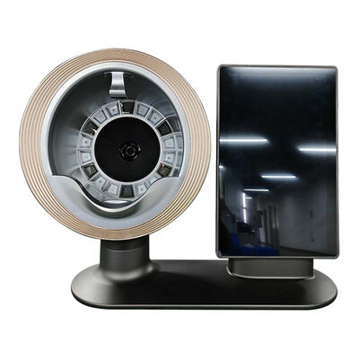 좋은 가격 2in1 헤어 스칼프 스캔 탐지기 10 스펙트럼 3D 알 피부 분석 기계 온라인으로