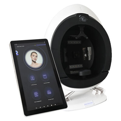 휴대용 3D 피부 분석 기계 얼굴의 주름 색소 스캐너