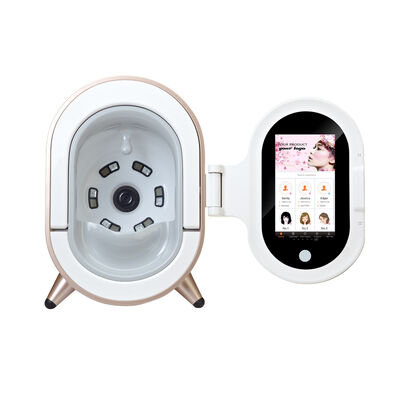 가지고 다닐 수 있는 Ai 2000만 얼굴 스캐너 피부 분석기 3d Uv 일방 투명경