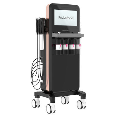 14 in 1 산소 제트 H2O2 껍질을 벗기는 수분화 청소 기계