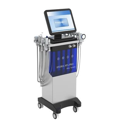 좋은 가격 수직 하이드로 14 in 1 마이크로 커런트 펠링 얼굴 관리 피부 훼손 장치 온라인으로