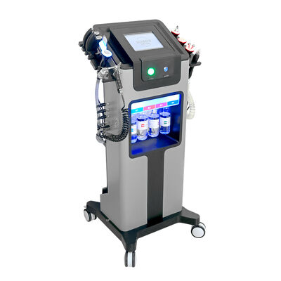 좋은 가격 다중 기능 8 핸들 수력전기 산소 얼굴 기계 에라이트 탐침 온라인으로