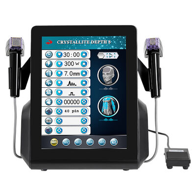 2 in 1 피부 재생 얼굴 리프팅 안티 주름 미크로네이드링 RF 머신