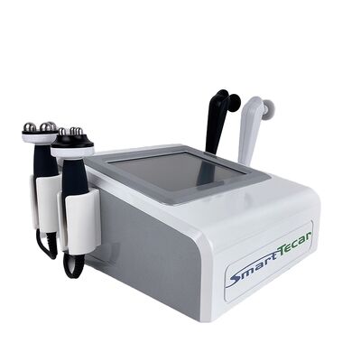 휴대용 448KHz CET RET RF 통증 완화 TECAR 피부 강화 치료 기계