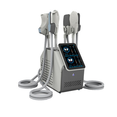 비침습 4 손잡이 하이 엠트 체력 가축 연소기 RF 엠스 근육 조각 기계