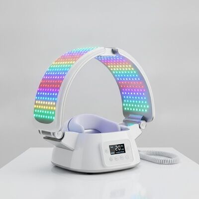 좋은 가격 노화 방지 모발 성장 촉진 273개 7색 더블 PDT LED 광선 치료기 온라인